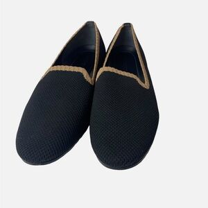 Vionic Black and Tan Women's Loafers